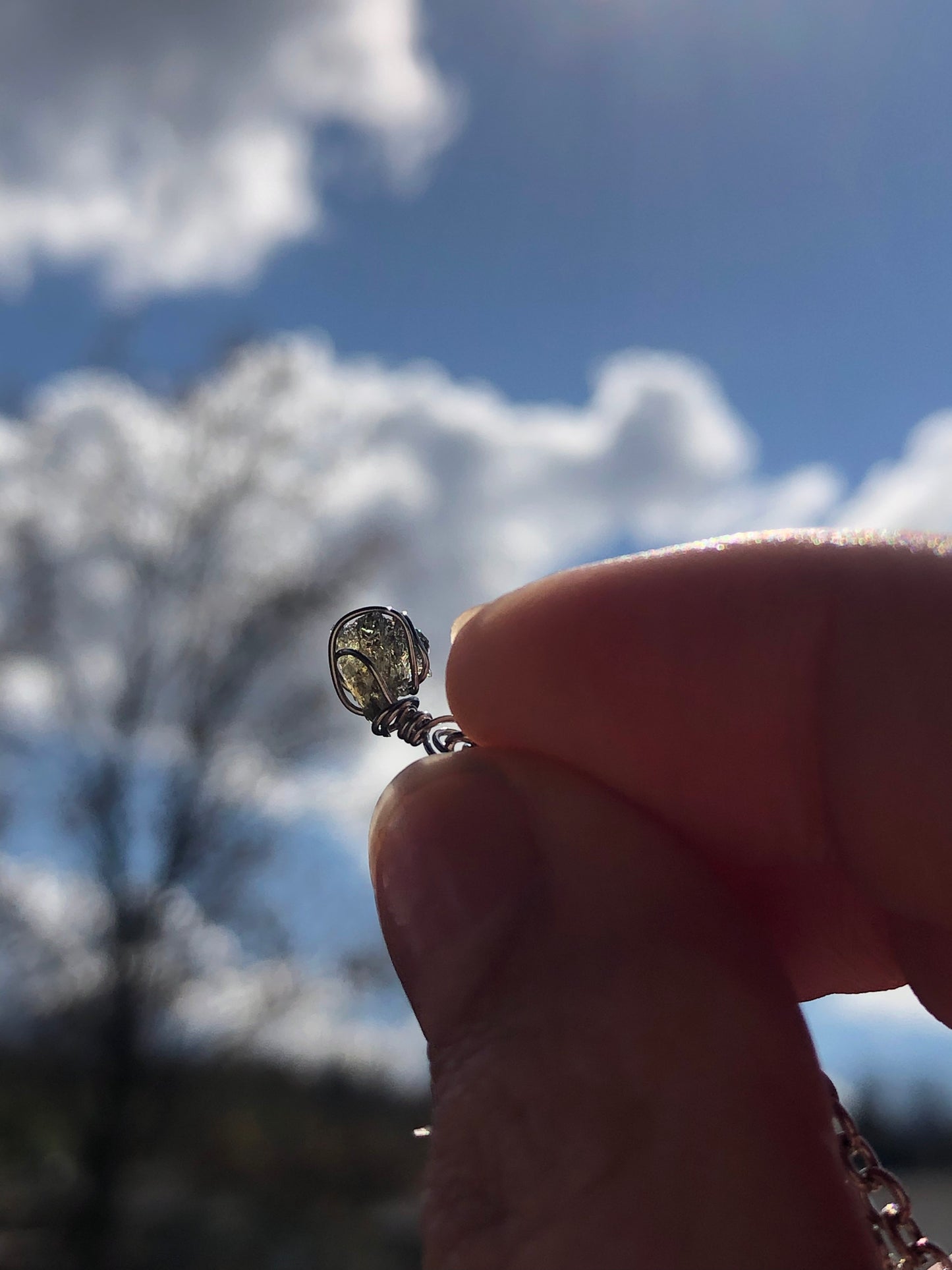 Moldavite Necklaces🦠