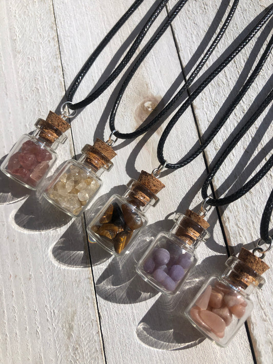 Chip Bottle Necklaces