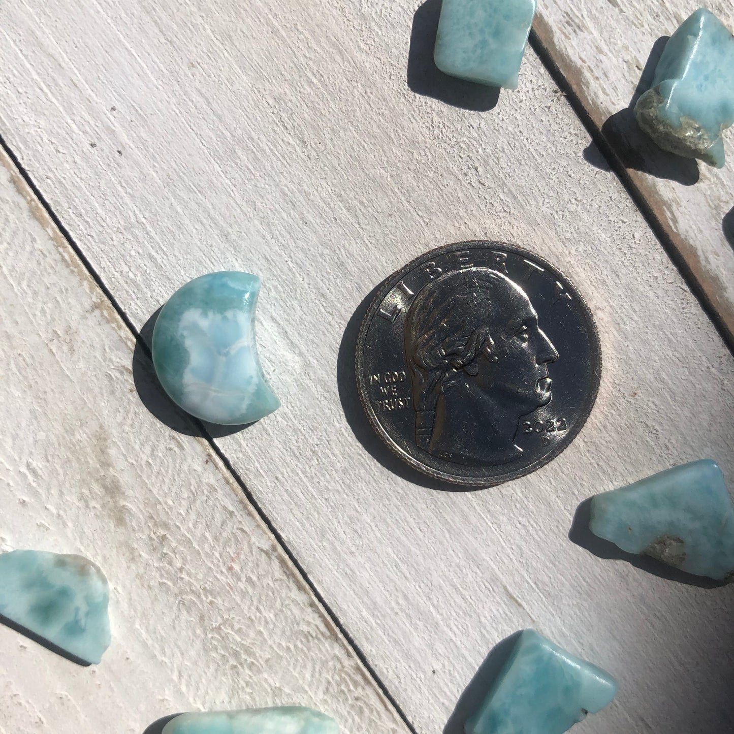 Mini Larimar Moon🌊