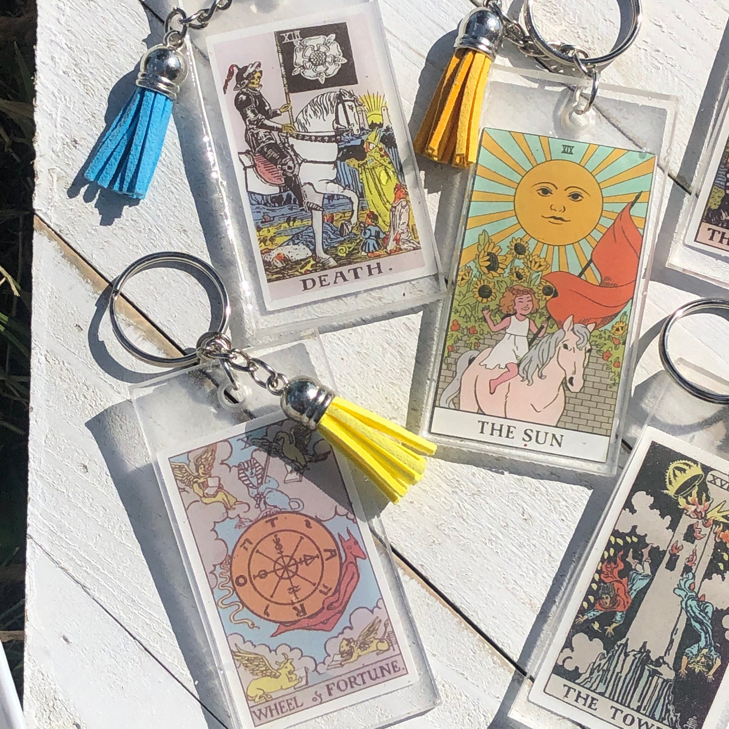 Tarot Card Keychains