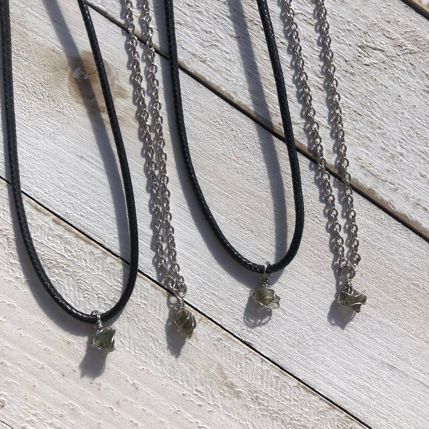 Moldavite Necklaces🦠