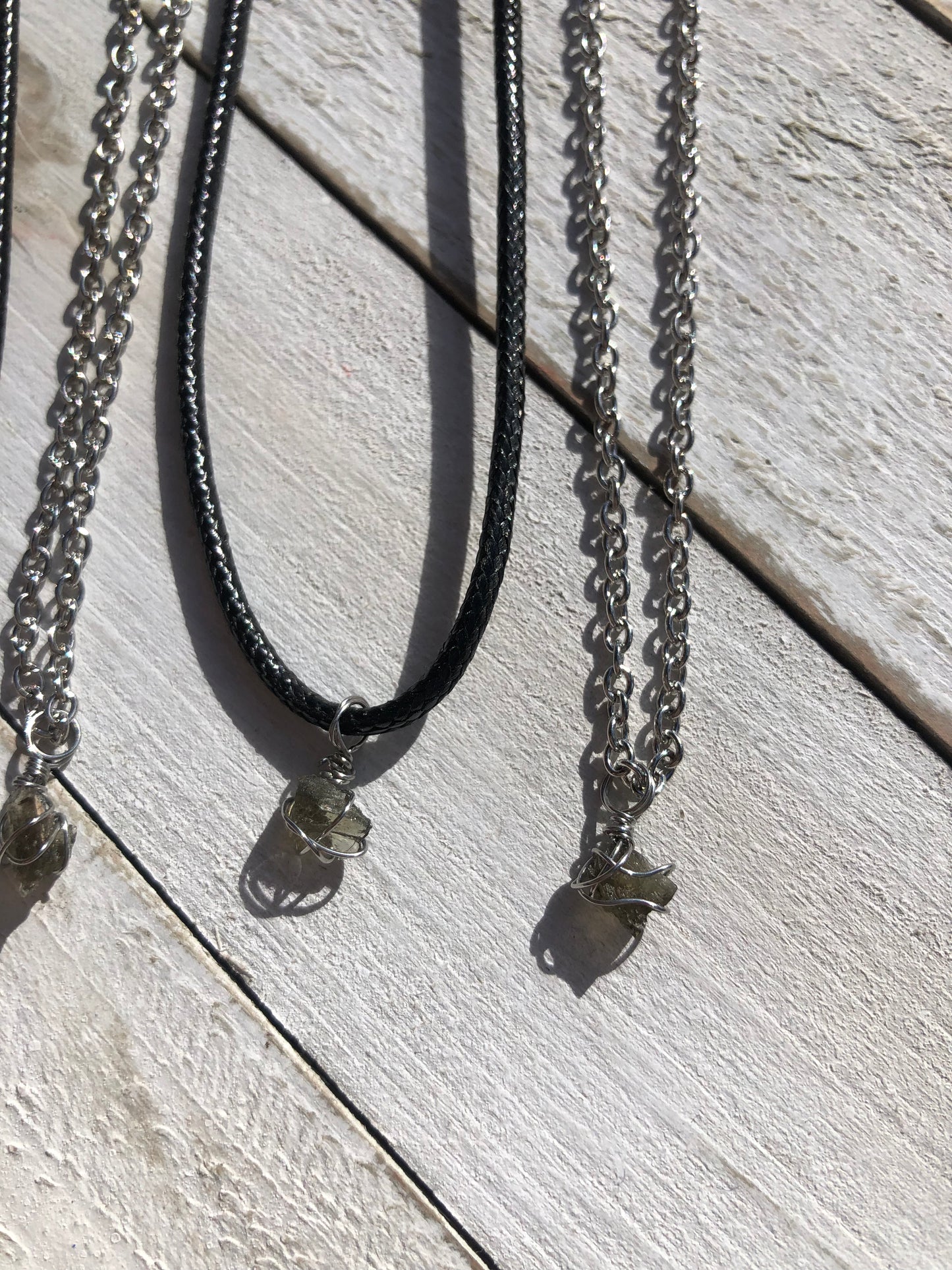 Moldavite Necklaces🦠