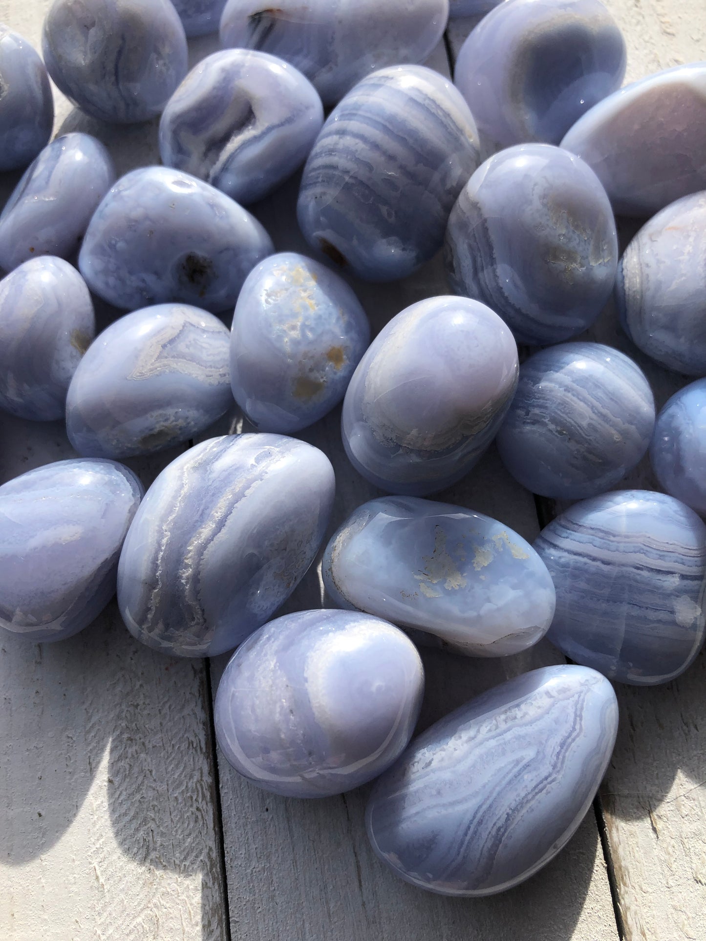 Blue Lace Agate Tumbled🦋