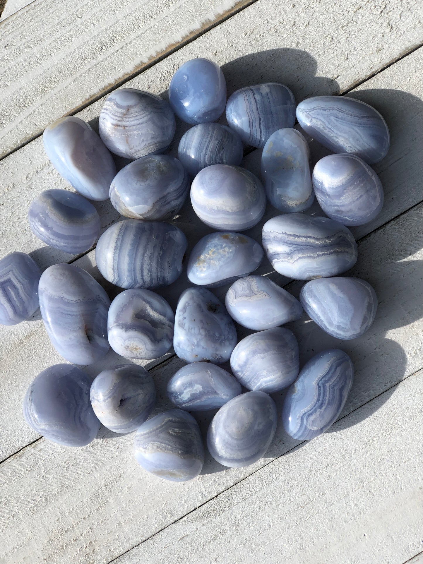 Blue Lace Agate Tumbled🦋