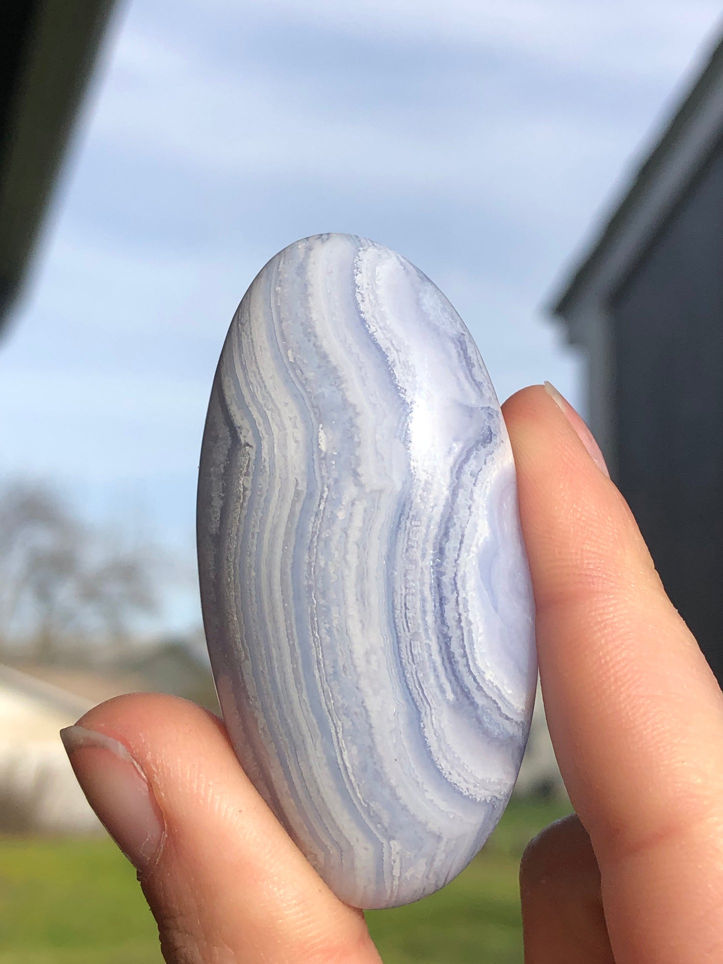 Blue Lace Agate Tumbled🦋