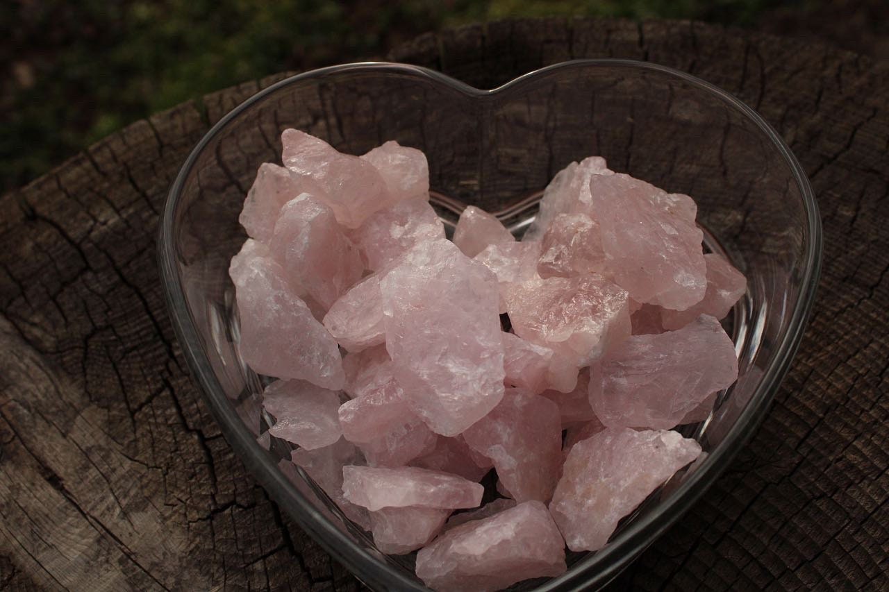 Raw Rose Quartz