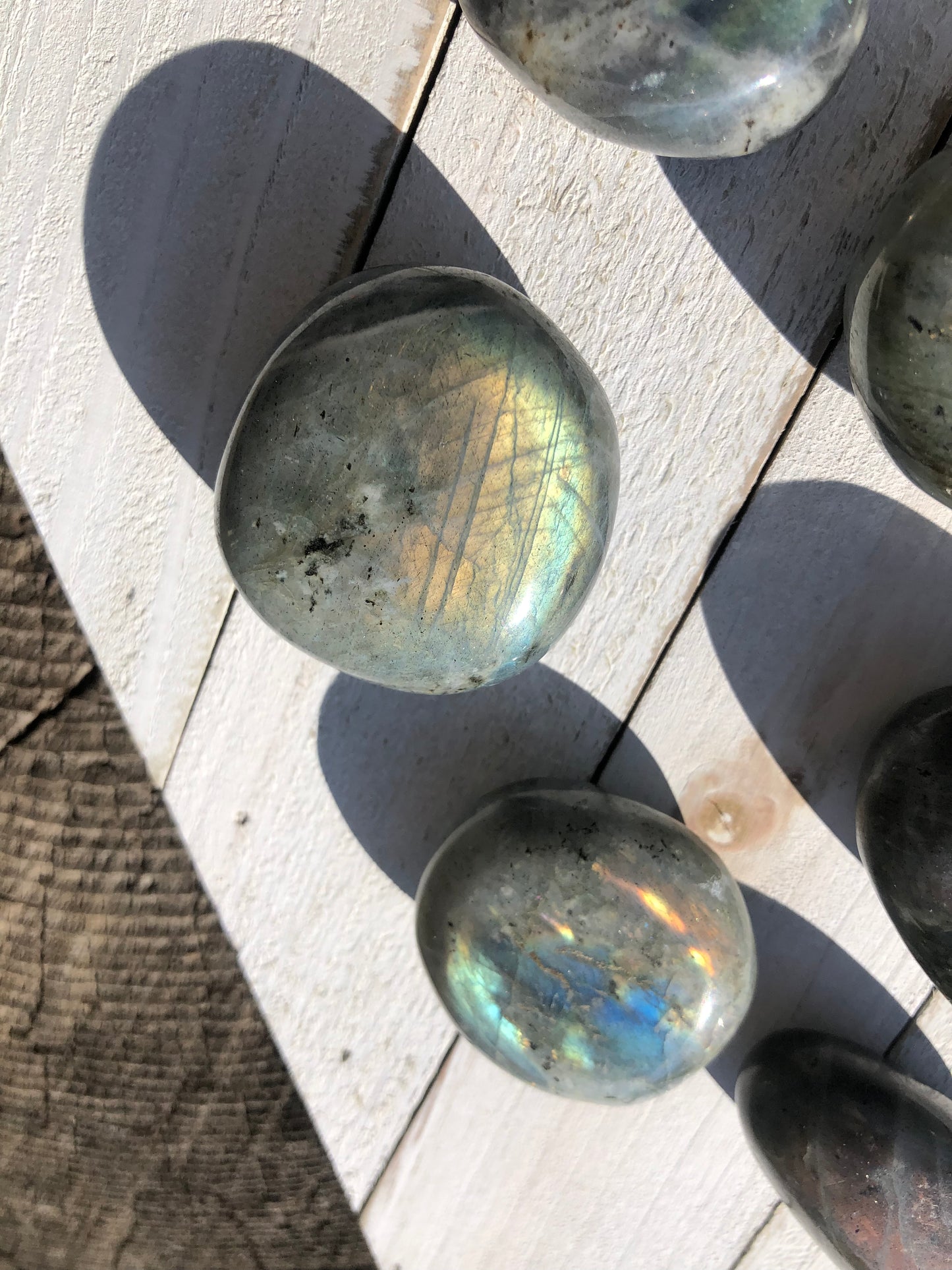 Labradorite Palmstones