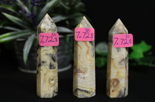 Crazy Lace Agate Towers