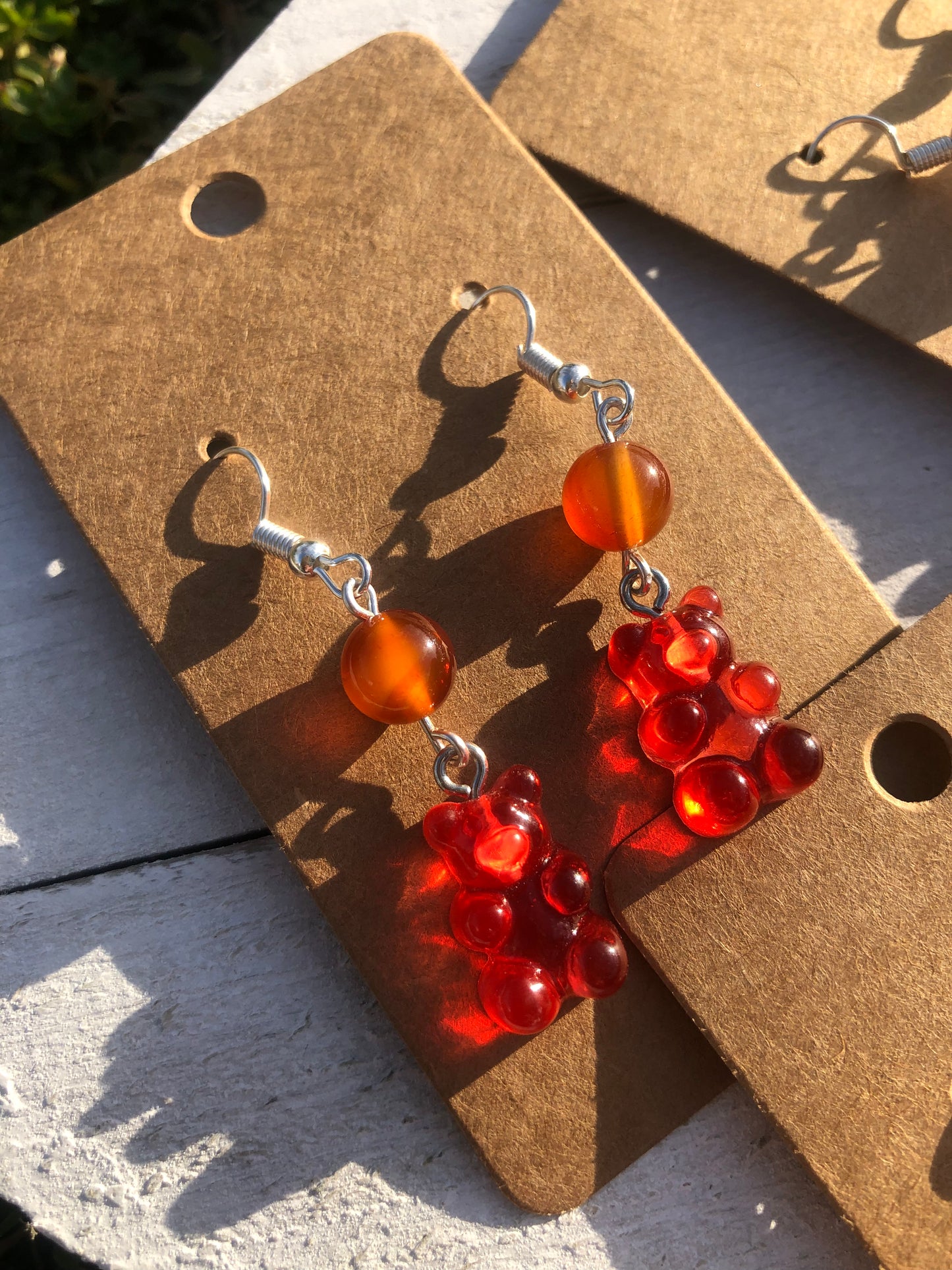 Gummy Bear Crystal Earrings