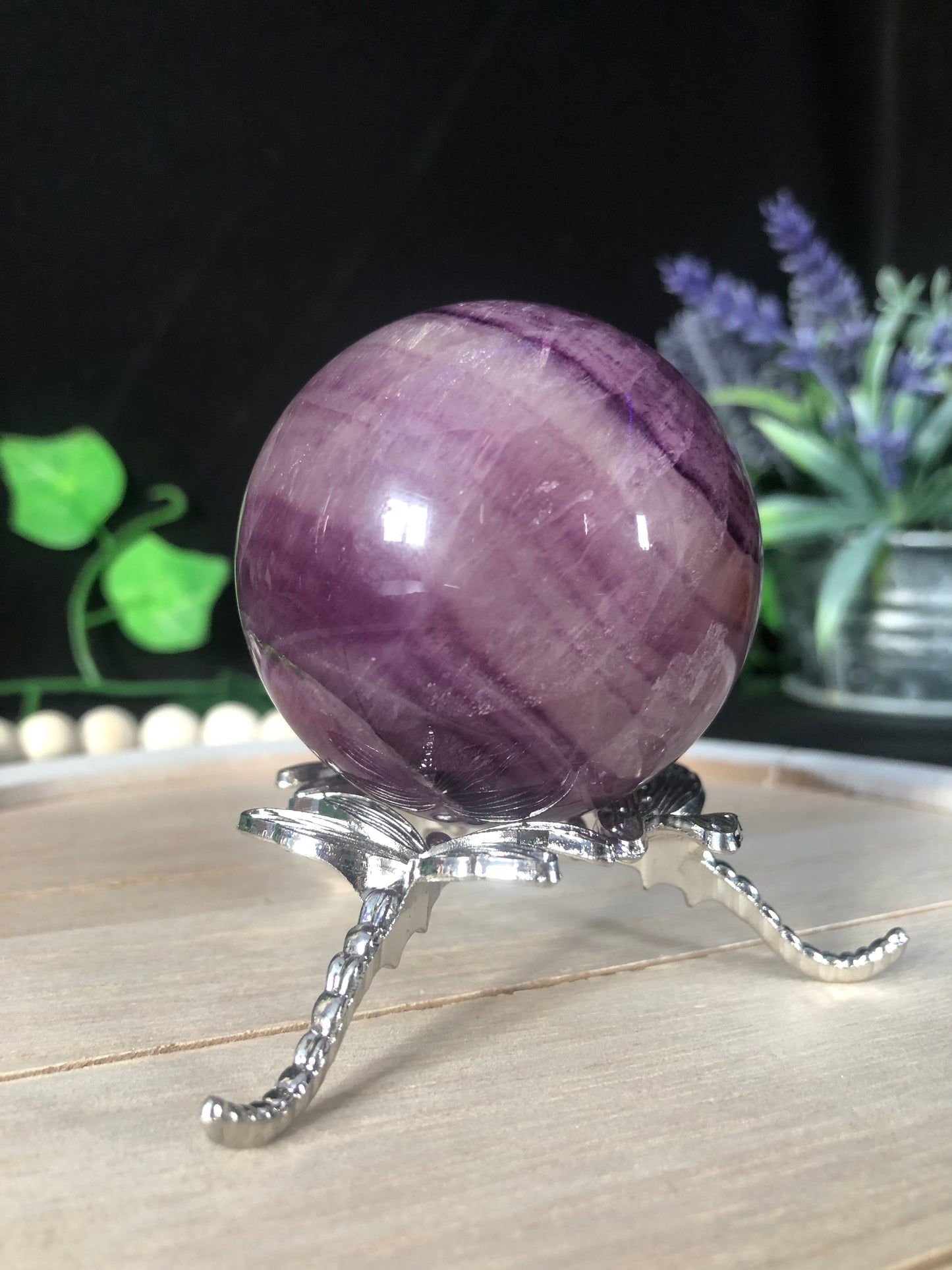 Purple Fluorite Sphere🔮