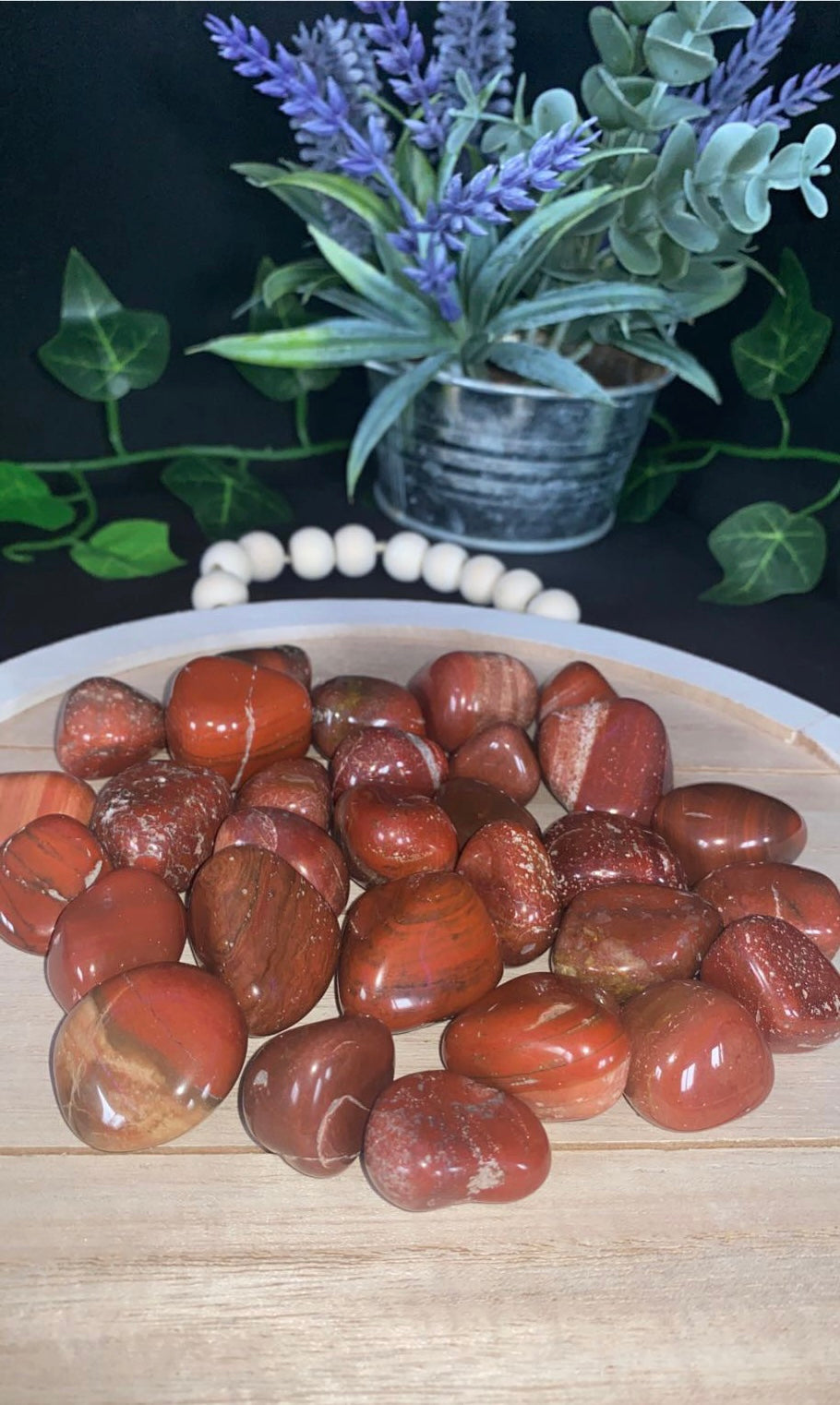 Red Jasper Tumbled Stone