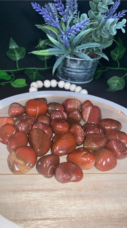 Red Jasper Tumbled Stone