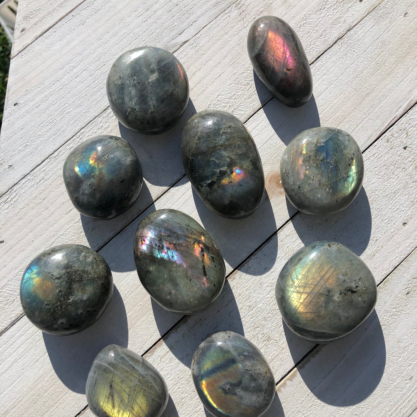 Labradorite Palmstones