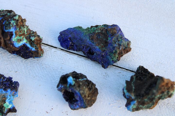 Raw Azurite Malachite Specimen