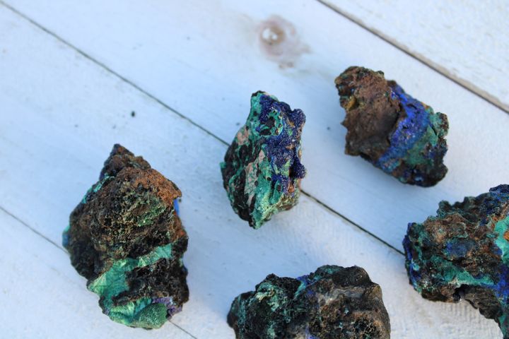 Raw Azurite Malachite Specimen