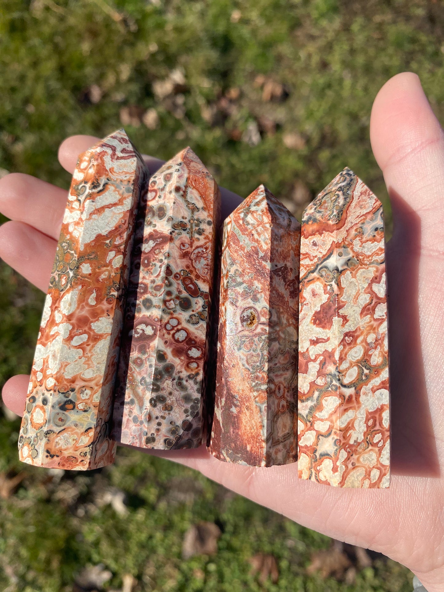 Leopard Skin Jasper towers