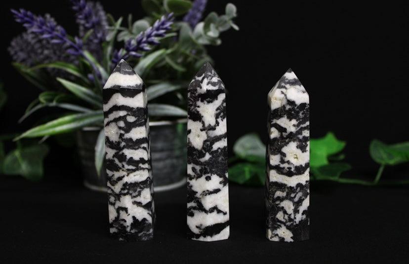 Zebra Agate Towers