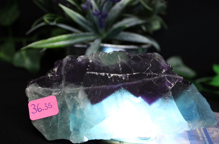 Raw Fluorite