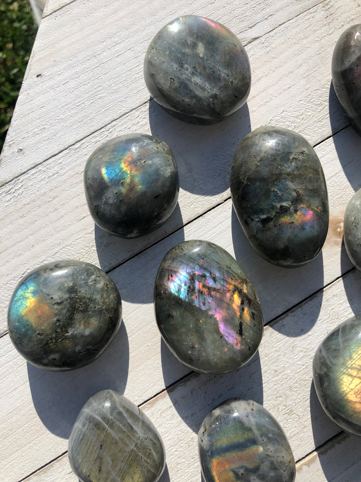 Labradorite Palmstones