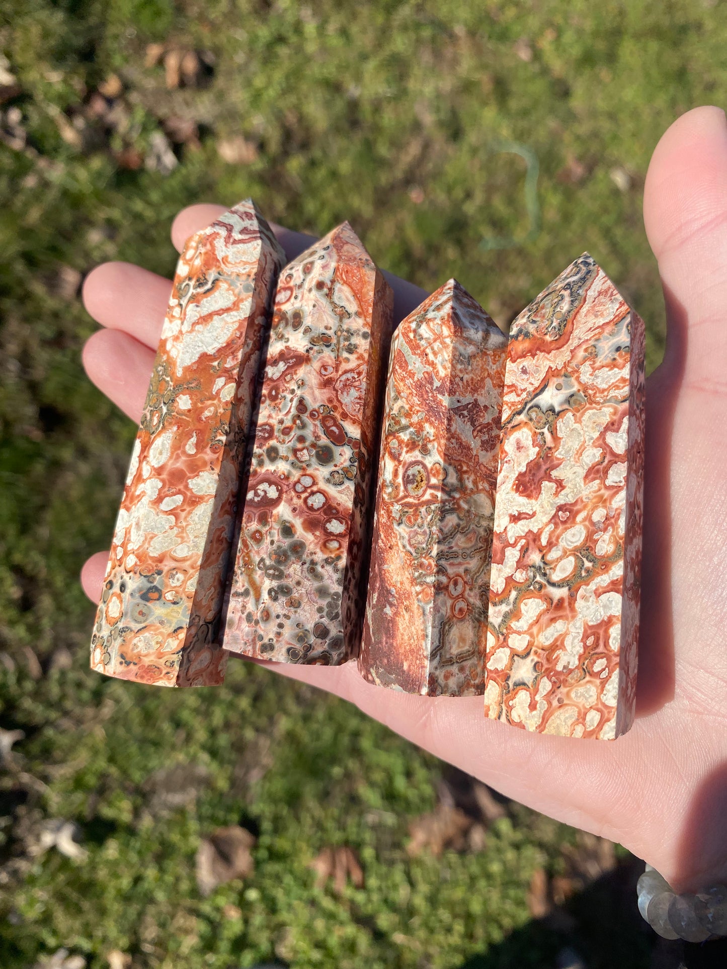 Leopard Skin Jasper towers